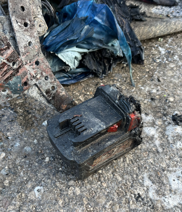 Akku in Brandresten