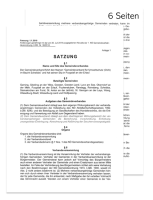 Abbilung der ersten Seite des Dokuments