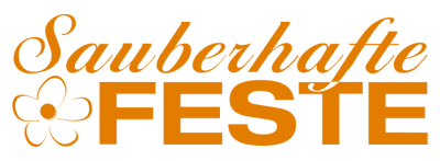 Sauberhafte FESTE (Schriftzug)