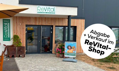 ReVital-Shop Purgstall: Au&szlig;enansicht Eingang