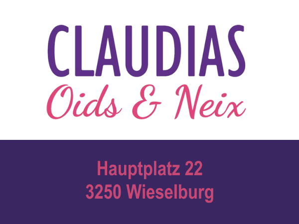 Claudias Oids & Neix, Hauptplatz 22, 3250 Wieselburg